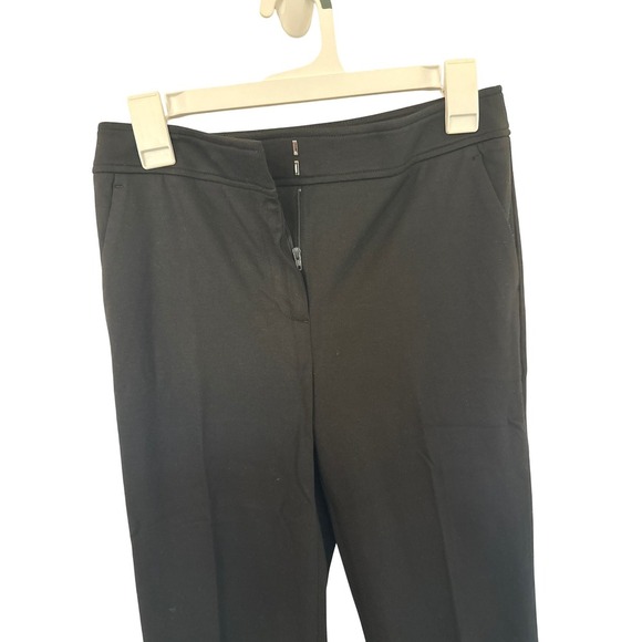 Talbots Black Slim Leg Ankle Dress Pants Womens Size 2P Petite Career Casual - Picture 3 of 4